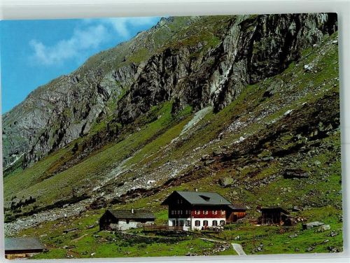 Postalm Beschreibung aufgeklebt Hüttenstempel Gasthaus