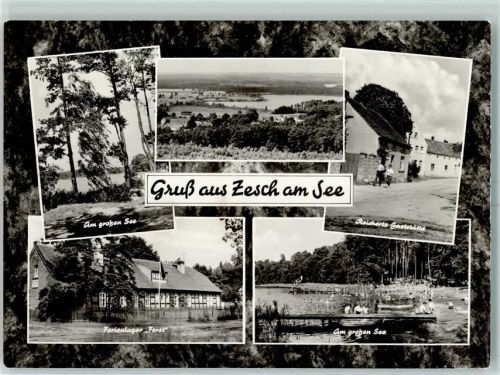 Zesch am See Ferienlager Forst Reicherts Gasthaus Am großen See