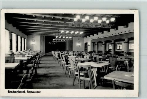Brocken Brockenhotel Innenansicht