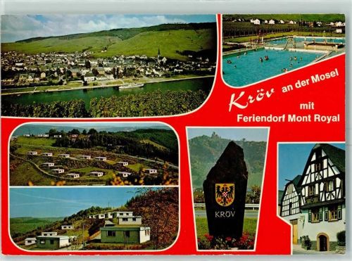 Kröv Schwimmbad Fachwerkhaus Ortsschild Mosel