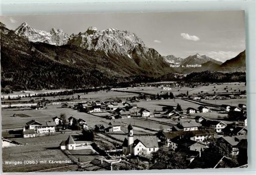 Wallgau Karwendel Reiter und Alpspitze