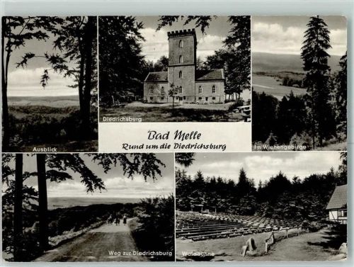 49324 W4520 Melle , Wiehengeb - Waldbühne Diedrichsburg