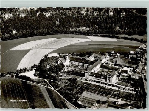 Beuron Kloster Beuron Fliegeraufnahme
