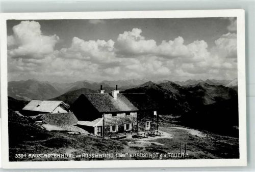Radstädter Hütte Beschreibung aufgeklebt Hüttenstempel