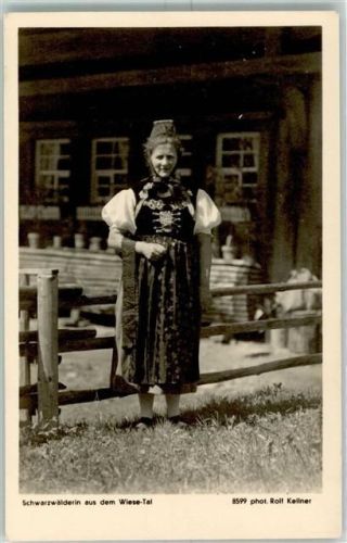 Todtnauberg Schwarzwälderin aus dem Wiese-Tal Tracht
