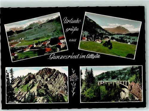 Gunzesried Eisenbahnbrücke Stuiben Edelweiß