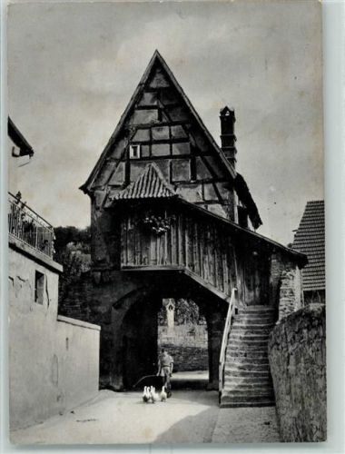 Frickenhausen Fachwerkhaus Gänse