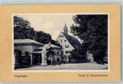 Göppingen Partie beim Sauerbrunnen