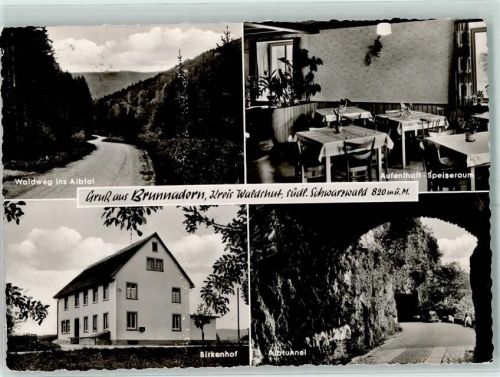 Brunnadern Birkenhof D.A.K. Jugendgesundheitsstätte Albtunnel
