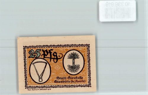Glashütte 25 Pfennig Notgeld