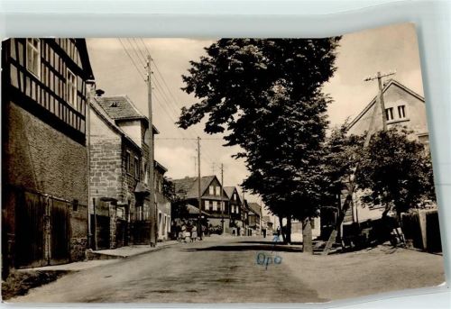 07629 O6531 St. Gangloff - Rückseite mit Abschürfungen bzw Kleberesten Hauptstrasse