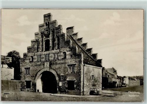 Flensburg Nordertor Brikett- Geschäft Gebr. Petersen