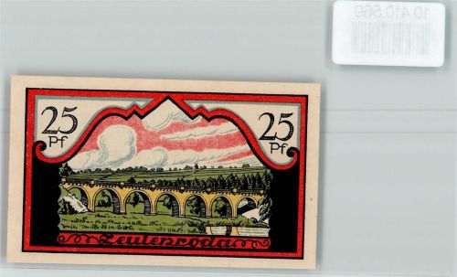 07937 O6570 Zeulenroda - Notgeld Viadukt