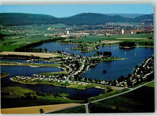 Rinteln Fliegeraufnahme Doktorsee Campingplatz
