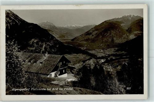 Plattenrain - Hüttenstempel
