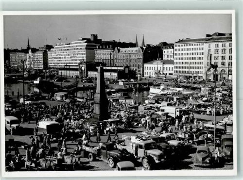 Helsinki Marktszene LKW
