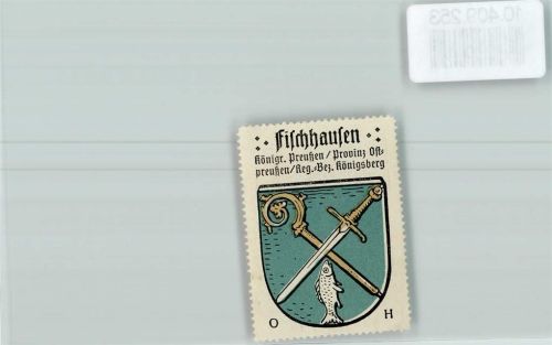 Primorsk Vignette Wappen Kaffee Hag ca 1920-1940