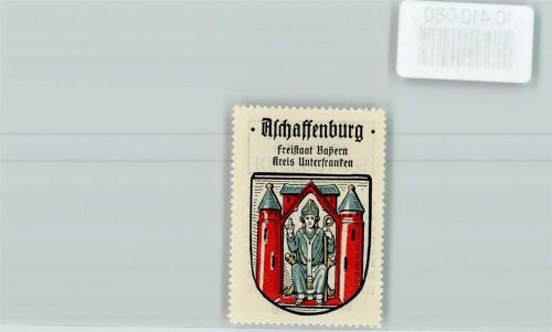 Aschaffenburg Kinderheim Wappen Kaffee Hag ca 1920-1940