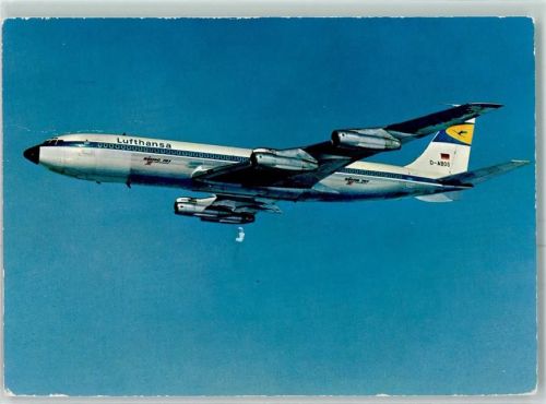 Boing 707 AK Lufthansa 1979