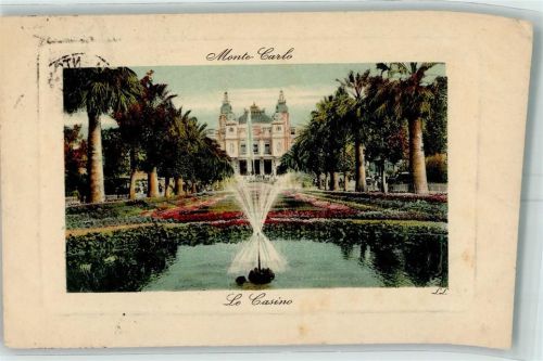 Monte Carlo 1909 Gasthaus Casino