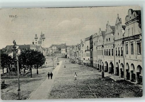 Telc 1916 Kirche