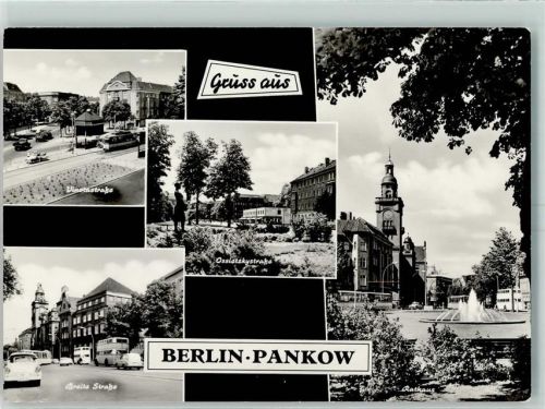 Pankow Rathaus Ossiatzkystrasse Breite Strasse