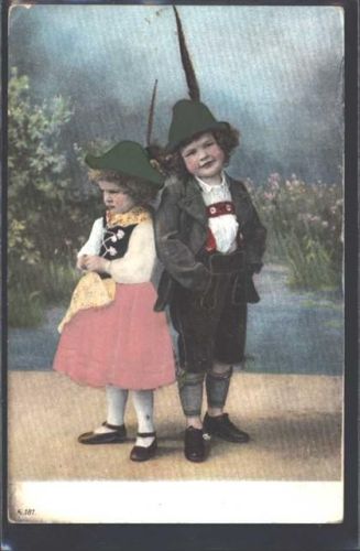 Prägedruck Tracht AK
