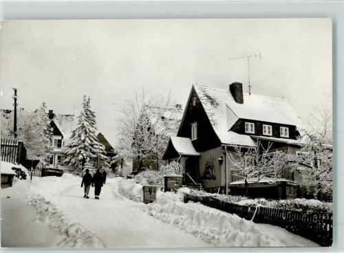 Altenberg Marienstraße Winter