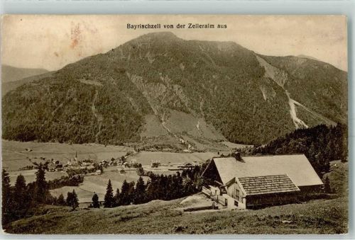 Bayrischzell 1915 von der Zelleralm aus