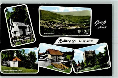 Böbrach Kapelle Maria am Stein Böbrachmühle St. Wolgang Kapelle