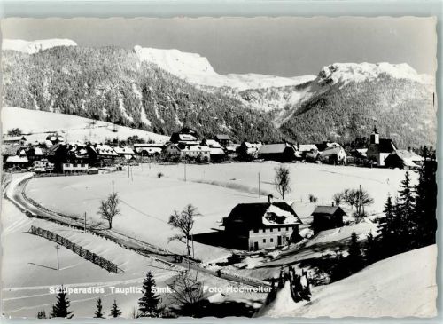 Tauplitz Dorfansicht Winter