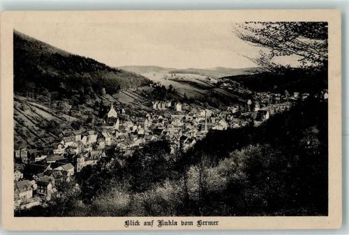 Ruhla Blick auf Ruhla vom Bermer