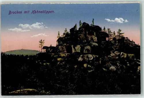 Brocken Hohneklippen