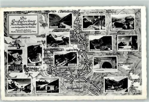 Heiligenblut Karte Hochalpenstraße Großglockner