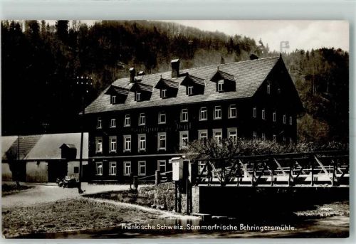 Behringersmühle Gasthaus Zur Post Hans Wittmann