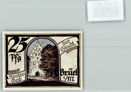 Brüel Notgeld Schulkinder