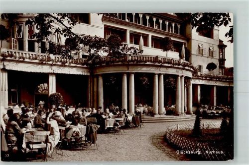 Glücksburg Kurhaus Gartencafe