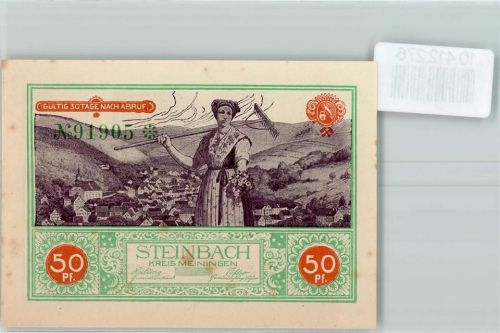 Steinbach Notgeld Schleifkotte