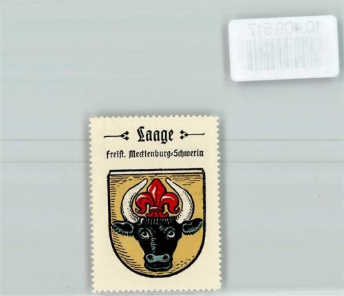 Laage Vignette Wappen Kaffee Hag ca 1920-1940