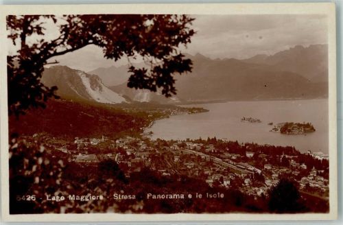 Stresa Lago Maggiore Panorama e le Isole