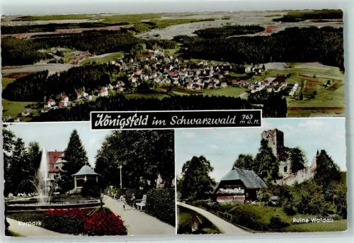 Königsfeld Kurpark Ruine Waldau