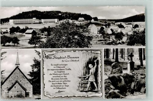 Grasellenbach Siegfried Brunnen Sage Der Siegfried Brunnen Heinrich Glücklich Haus