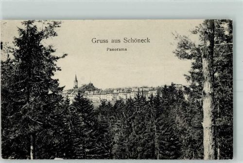 Schöneck 1913 Panorama