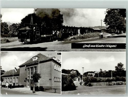 18586 O2356 Baabe , Ostseebad - Reichsbahn Erholungsheim Ernst Kamroth Inselbahn