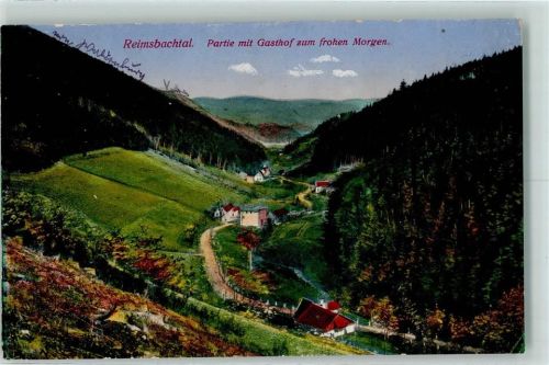 Reimsbach Gasthof zum frohen Morgen , Schlesien