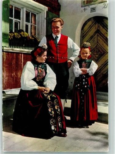Dornbirn Familie aus dem Montafon AK