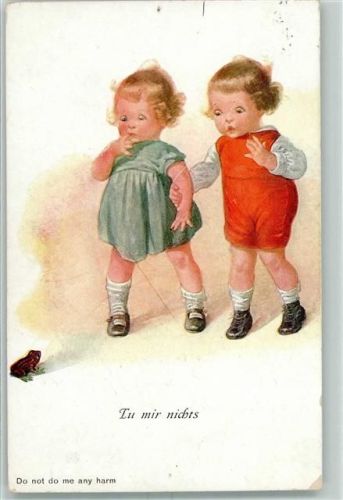 1926 Kind "Tu mir nichts" AK