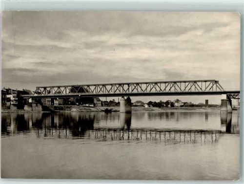 Schönebeck Elbbrücke Elbe