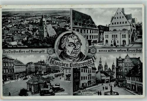 Lutherstadt Eisleben Petrikirche Schlageterplan Sangerhauserstraße Rathaus