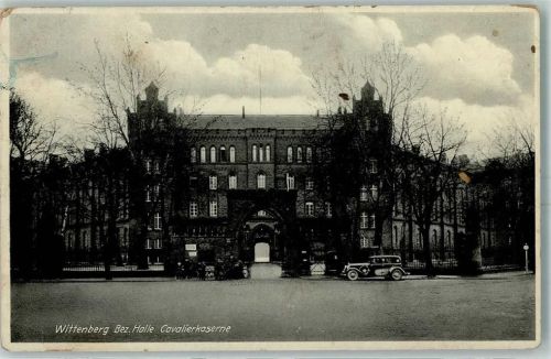 Lutherstadt Wittenberg Bez. Halle Cavalierkaserne Auto